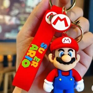 Super Mario Red Keychain